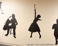 Picture of Dancing Princess 1 (Children Silhouette Decals)
