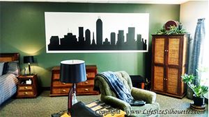 Picture of New Orleans Louisiana City Skyline (Cityscape Decal)