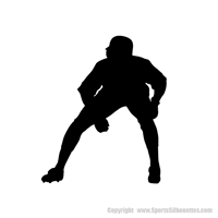 Picture of Baseball Player 16 (Sports Decor: Silhouette Decals)