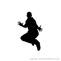 Picture of Dancer Jumping 26 (Dance Studio Decor: Wall Silhouettes)
