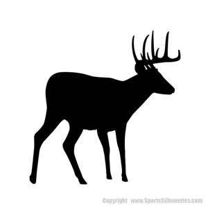 Picture of Deer 17 (Buck) (Deer Silhouette: Hunting Decals)