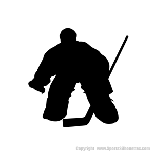 Picture of Hockey Player 16 (Hockey Decor: Silhouette Decals)