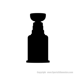 Picture of Hockey (Stanley Cup) 27 (Hockey Decor: Silhouette Decals)