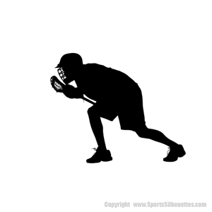 Picture of Lacrosse Player 12 (Sports Decor: Lacrosse Decals)
