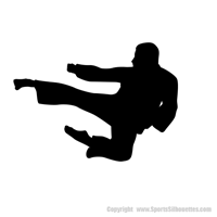 Picture of Martial Arts 33 (Sports Decor: Silhouette Decals)