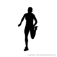 Picture of Runner (Female) 3 (Running Decor: Silhouette Decals)