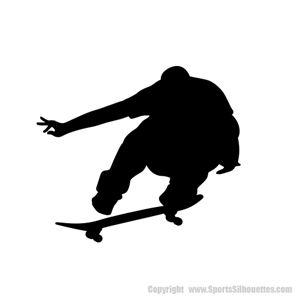 Picture of Skateboarder  4 (Youth Decor: Wall Silhouettes)