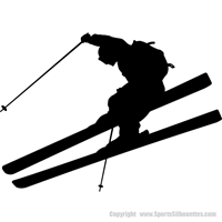 Picture of Skier  9 (Ski Decor: Silhouette Decal)