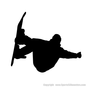 Picture of Snowboarder  9 (Sports Decor: Silhouette Decals)