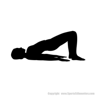 Picture of Yoga Pose 15 (Decor: Silhouette Decals)
