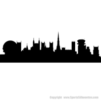Picture of Bristol, England City Skyline (Cityscape Decal)